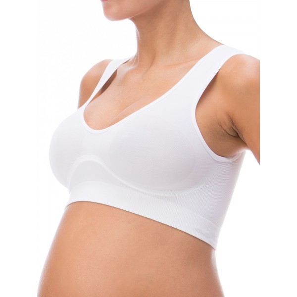 СУТИЕН ЗА БРЕМЕННИ С ШИРОКА ПРЕЗРАМКА RELAXMATERNITY 5310