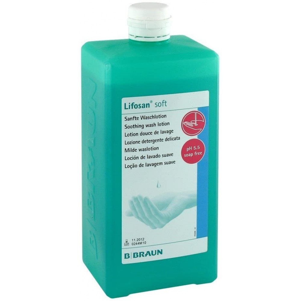 Течен сапун за ръце и тяло ЛИФОЗАН СОФТ / Lifosan-Soft 1000 ml