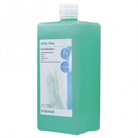 СОФТАМАН / SOFTA-MAN® 1000 ML ХИГИЕННА И ХИРУРГИЧНА ДЕЗИНФЕКЦИЯ НА РЪЦЕ