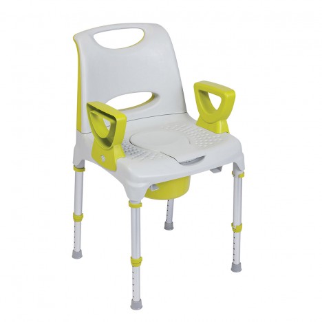 Тоалетен стол без колела за хора до 130 кг  AQ-TICA COMFORT