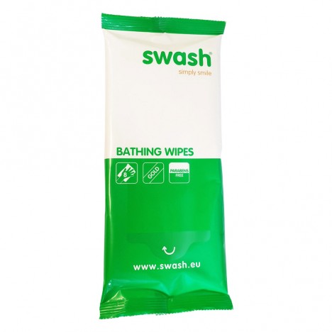 Влажни кърпи за къпане ароматизирани Swash® Bathing Wipes Х 8
