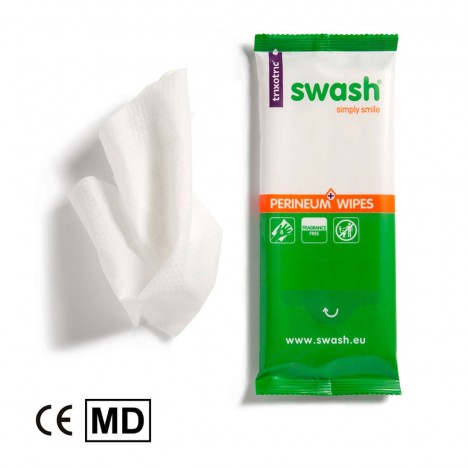 Влажни кърпи при инконтиненция Swash® Perineum PLUS Х 4