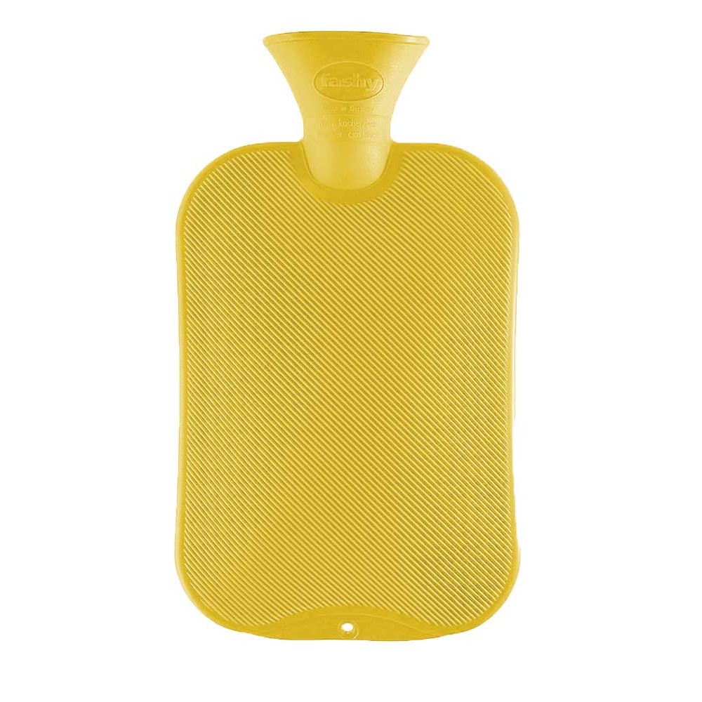 Термофор / Грейка за вода 2л без калъф Fashy 6442 Lemon Yellow