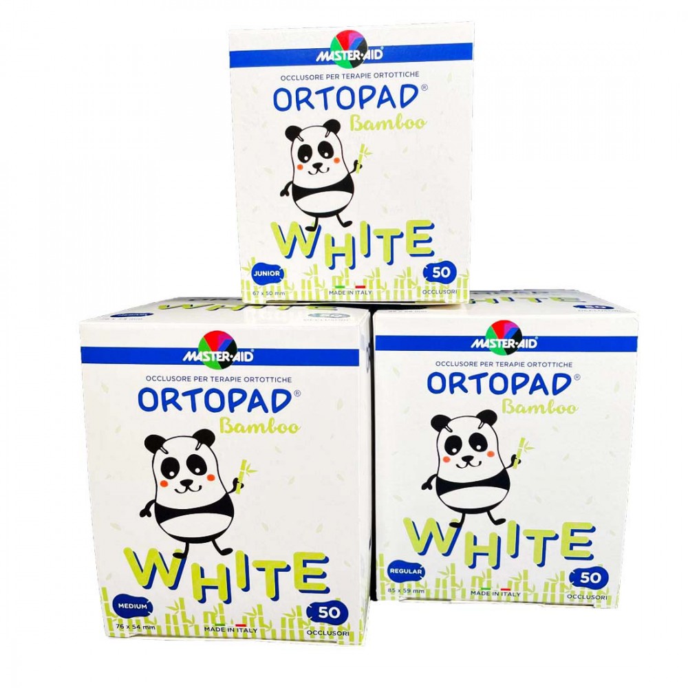 Превръзка / обтуратор за затваряне на окото Ортопад /Ortopad® White Junior X 50