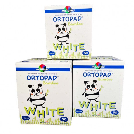 Превръзка за затваряне на окото (обтуратор) Ортопад /Ortopad® White Regular X 50 