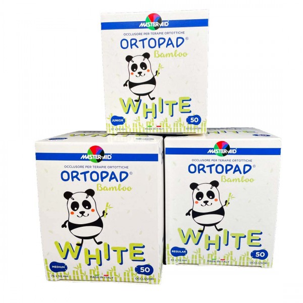 Превръзка за затваряне на окото (обтуратор) Ортопад /Ortopad® White Regular X 50 