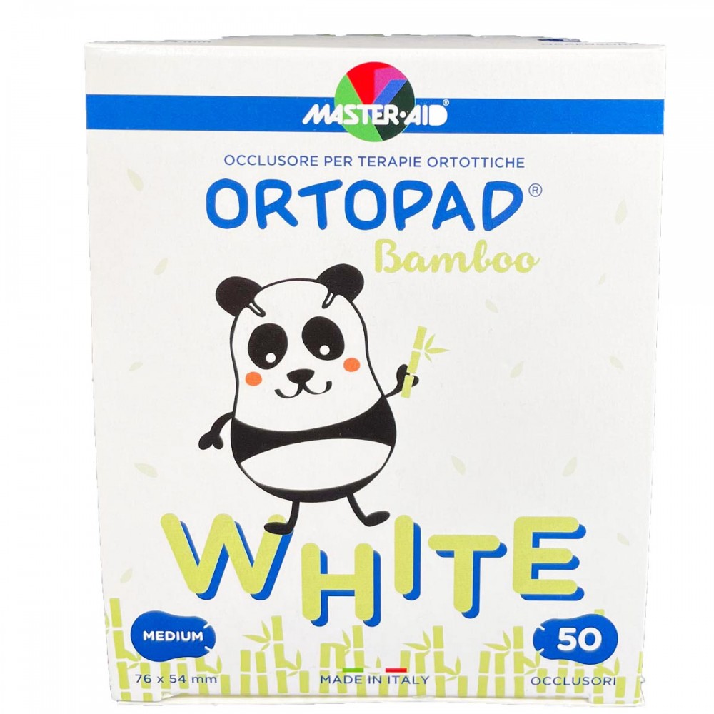 Превръзка за затваряне на окото (обтуратор) Ортопад /Ortopad® White Medium  X 50