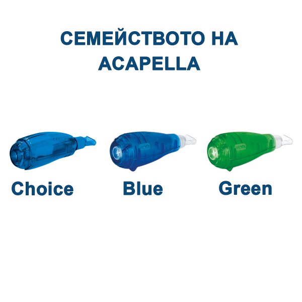 Уред за дихателна рехабилитация ACAPELLA® CHOICE